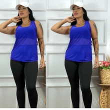Women Outdoor Tees & Tanks - Royal Blue - View 2