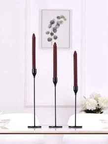 Holiday Birthday Candlestick Metal Ornaments Light Luxury Candle Lamp Home Western Romantic Wedding Candlelight Evening Dining Props Candle Iron Candlestick Candle Cup Living Room Decoration Romantic Warm Ornaments Halloween,Spooky,Autumn,Festival,Holiday ,Winter,Holiday,Festival,Gifts Graduation