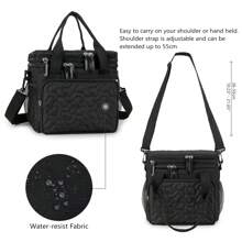 Large Capacity Insulated Tote Bag, Waterproof Outdoor Lunch Box, Dual Layer Picnic Refrigerator Bag Lunch Bag Lunchbox Lunch Bag Women School Teacher Camping Back To School Cooler Bag Classroom Bento Kitchen Insulated Lunch Bag TravelWomanLunch Box Bag For Women LadiesSchool Supplies Stuff Accessories