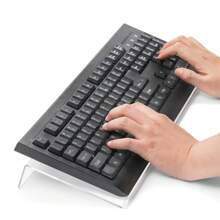 1 Stück/2 Stück schräge Acryl Tastatur Ständer, ergonomischer Tastatur Erhöhungshalter für Bürotisch, Zuhause, Schule, für Schulmaterial, Schulanfang