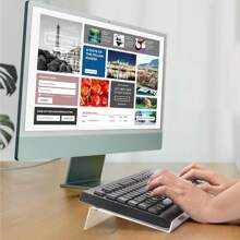 1 Stück/2 Stück schräge Acryl Tastatur Ständer, ergonomischer Tastatur Erhöhungshalter für Bürotisch, Zuhause, Schule, für Schulmaterial, Schulanfang