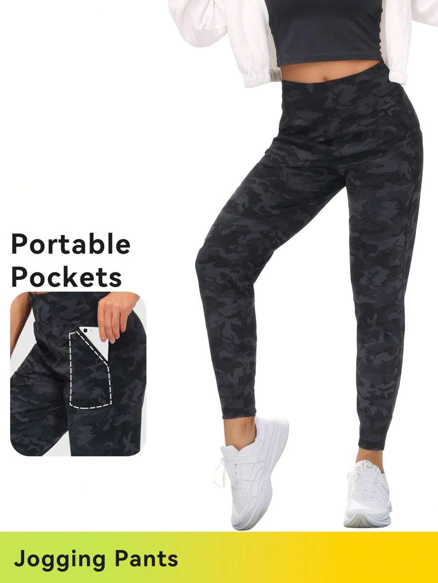 GEMCHO 女士高腰宽松运动裤，夏季穿着舒适轻盈透气，适合健身、瑜伽、跑步等运动。