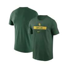 Nike Men's Green Baylor Bears 2024 Sideline Performance T-Shirt - 綠色 - 查看 1