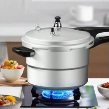 Wanbao High-Pressure Cooker, Home Use, Gas And Induction Cooker Universal, Commercial Explosion-Proof Mini Cooker With Color Option Seafood Boil - Silver - View 4