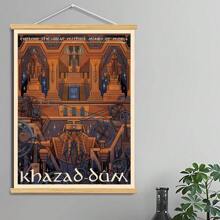 BAEMEFLE Vintage Middle-Earth Travel Poster, Solid Color Pattern, Map Theme, High-Quality Art Print, Suitable For Travelers Home Decor Series - Multicolor - View 56