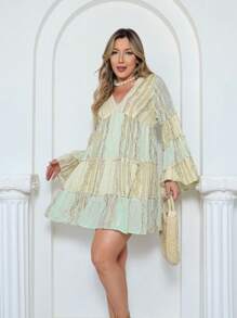 Short Luiza Dress - 青檸色 - 查看 4