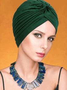 Awegeo 1/2/3/6pcs Women's Solid-Color Multi-Functional Headwear Set - Adjustable Turban-Style Bonnet With Breathable Lining For Hair Protection & All-Day Comfort, Premium Jersey Knit Stretch Fabric For Secure Fit