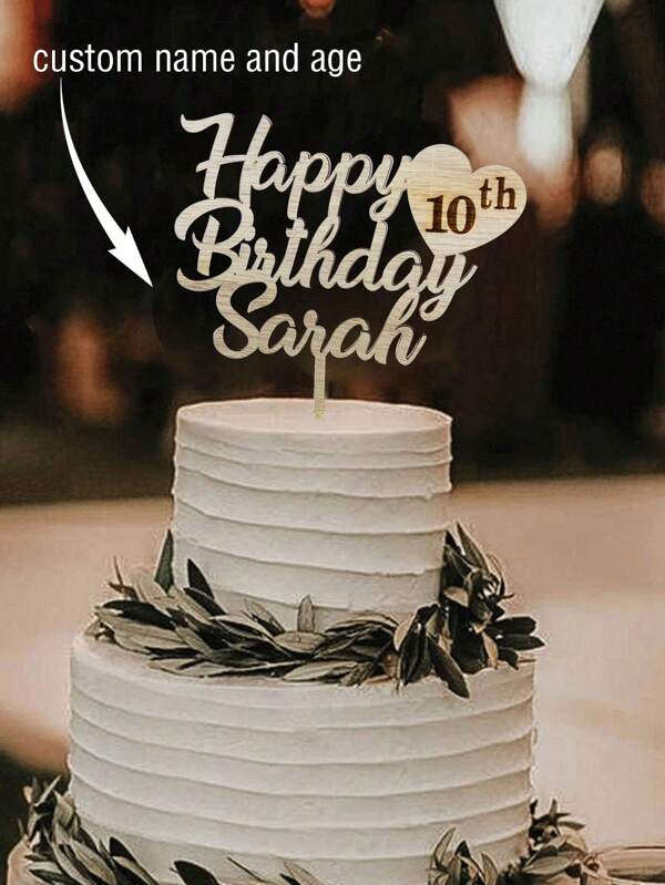 Personalized Happy Birthday Cake Topper Custom Name And Age Gold Mirror Birthday Cake Topper Birthday Party Decor 1pc Waterproof,Ornamental Exquisite,Stylish,Fashionable,Vintage Custom,Personalized,Unique Ideal Gifts For Him Her,Boyfriend,Girlfriend,Dad,Mom,Family,Friends,Pets For Anniversaries,For Valentine's Day,For Mother's Day,For Birthdays,For Father's Day,For Graduation,For Weddings,For Housewarming Dining Room,Living Room,Bedroom,Tea Room,Home,Christmas,Customized Wedding Tableware,Chic Autumn,Multi-Functional, ,Ornamental,Reusable,Exquisite,Stylish,High-Quality,Colorful,Modern,Custom,Personalized,Unique,Ideal Gifts For Him,Ideal Gifts For Her,Boyfriend,Dad,Girlfriend,Mom,Family,Friends,Tea Room,Home,Garden,Office,For Anniversaries,For Valentine's Day,For Mother's Day,For Birthdays,For Father's Day,For Graduation,For Weddings,For Housewarming,Personal Items