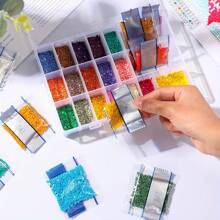 Diamond Painting Rhinestone Kit - 15,000/50,000/100,000 Sparkle Beads In 30/100/200 Colors For Diy Crafts & Art Projects Diamond Painting Kits Diamond Art Kits