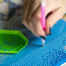 Diamond Painting Rhinestone Kit - 15,000/50,000/100,000 Sparkle Beads In 30/100/200 Colors For Diy Crafts & Art Projects Diamond Painting Kits Diamond Art Kits