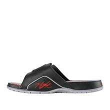 Nike Air Jordan Hydro IV Retro Men's Slides 532225-060 4 Black Red Grey - màu đen - Xem 3