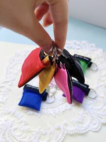 1 Pc Multi Color Optional CPR Emergency Mask Portable Keychain With One-Way Valve Breathing Mask First Aid Rescue Emergency Kit Disposable CPR Mask Face Shield First Aid Mask - Multicolor - View 3