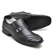 Men's Dress Shoes In Comfortable Leather - 黑色 - 查看 4