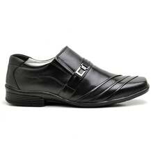 Men's Dress Shoes In Comfortable Leather - 黑色 - 查看 3