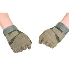 Black Hawk Outdoor Sports Tactical Gloves - Full Finger, Durable, Breathable, Anti-Slip, Suitable For Spring/Autumn, Wear-Resistant, For Military Training, Cycling, Men - Combat Full Finger Gloves - View 9