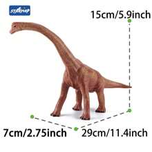 [Tem certificado infantil] Brinquedo modelo de dinossauro realista, estatueta de animal selvagem, brinquedo sensorial e presente de festa, adequado para decoração de quarto de crianças ou meninas e meninos