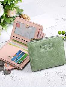 1 Piece, Short Wallet, High-End Wallet, Fashionable Handbag Multifunctional Large Capacity Short Minimalist Wallet - one-size - View 8