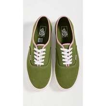 Vans Authentic Sneakers - 裝訂綠色/粉紅色 - 查看 4