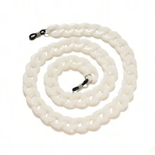 1 件装街头风格休闲亚克力眼镜链时尚太阳镜挂绳防滑眼镜配件女士眼镜配饰 - 彩色 - 查看 22