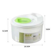 1 Máy Xay Rau Củ Quả & Máy Xay Salad Cấp Nhà Hàng Bằng ABS Cao Cấp - Sấy Trái Cây Hiệu Quả, Làm Đồ Ăn Nhẹ Tốt Cho Sức Khỏe, Dụng Cụ Nhà Bếp Tiết Kiệm Không Gian Với Thiết Kế Dễ Dàng Làm Sạch - Nhiều màu - Xem 8