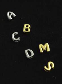 S925 Sterling Silver 26 Chữ Cái Tiếng Anh Vòng Cổ Nữ Xương Đòn Dây Chuyền Vòng Cổ Mặt Dây Chuyền - Bạc - Xem 4