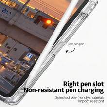 Compatible With  IPad Case Air 1 2 3 4 5 Pro 11 6th 7th 8th 9th Gen Case Cover With Pencil Holder Folding Stand Acrylic Transparent - Black - View 10