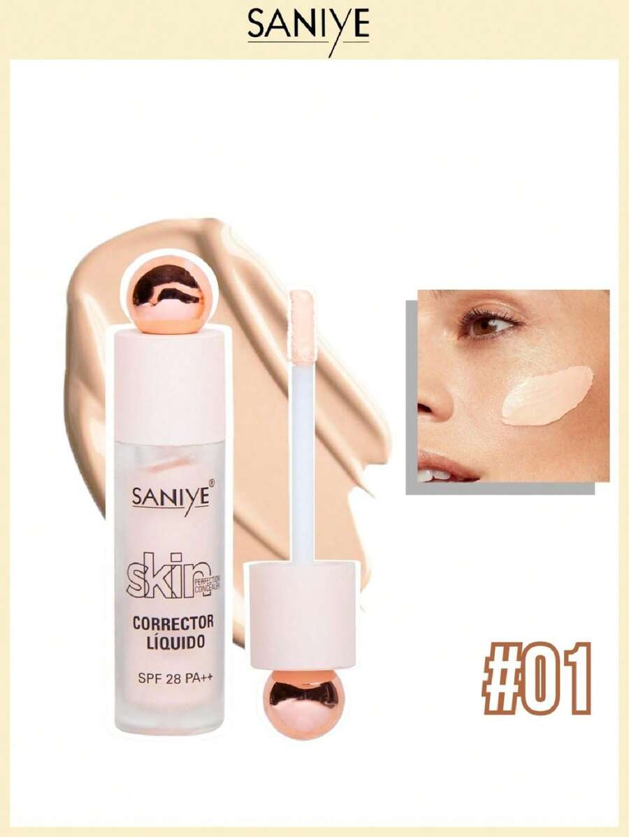 SANIYE R8053 Skin Perfection Liquid Concealer Light Coverage - 01 - 查看 1