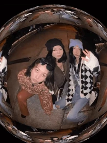 1pc 3-In-1 Portable Phone Camera Lens Kit With Fish-Eye And Wide-Angle Lens, Clip-On For Mobile Phones (Color Random)