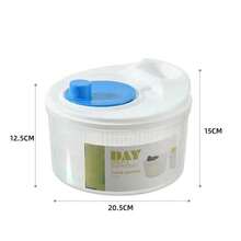 1 Máy Xay Rau Củ Quả & Máy Xay Salad Cấp Nhà Hàng Bằng ABS Cao Cấp - Sấy Trái Cây Hiệu Quả, Làm Đồ Ăn Nhẹ Tốt Cho Sức Khỏe, Dụng Cụ Nhà Bếp Tiết Kiệm Không Gian Với Thiết Kế Dễ Dàng Làm Sạch - Nhiều màu - Xem 4
