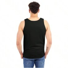 Camisetas regatas de hombre con estampado patriótico estadounidense de estrellas 76 - Negro - Ver 2