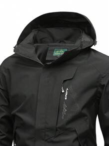 Jaqueta masculina impermeável e à prova de vento para assalto ao ar livre, casaco esportivo moderno, escalada, para o outono