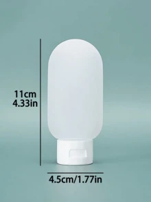 3 件装旅行便携式可再填充瓶，紧凑型化妆品、洗发水和乳液分配器套装，非常适合假期 - 彩色 - 查看 6
