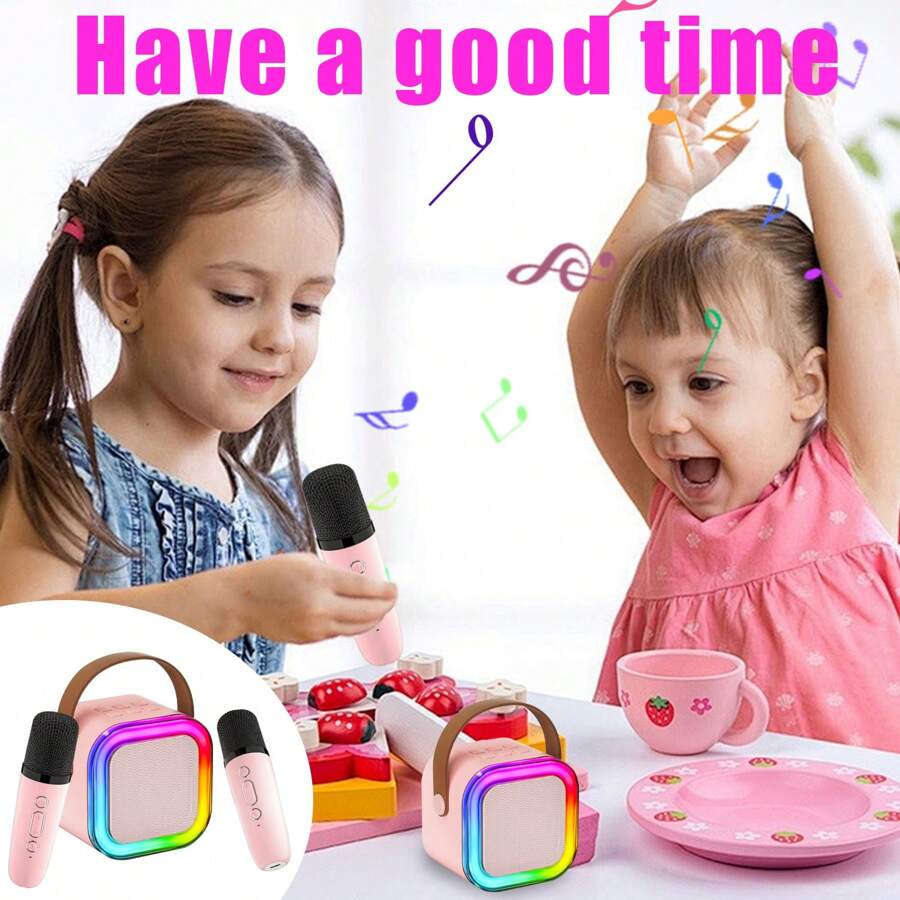 Christmas Decoration Kids Karaoke Microphone Machine Toy 412 Years Old