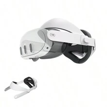 適用於VR眼鏡的機頭架，便攜式快拆式冷卻頭帶，人體工學設計升級版V2.0 - Meta Quest 3 頭帶配件 - 查看 2