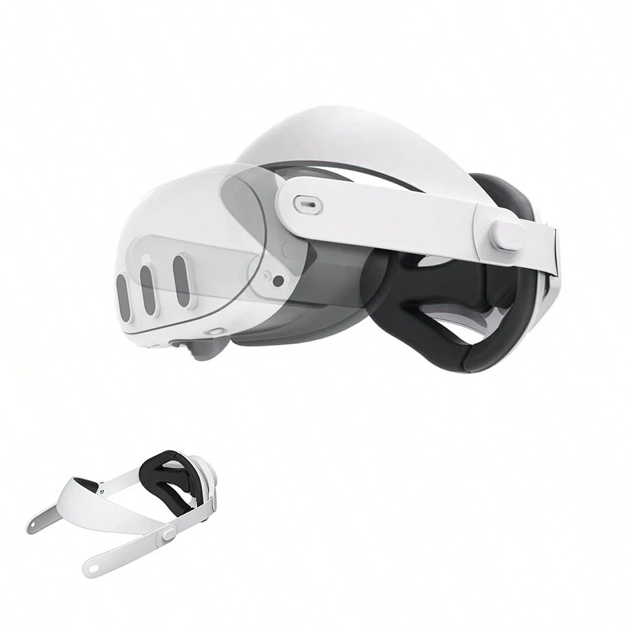 適用於VR眼鏡的機頭架，便攜式快拆式冷卻頭帶，人體工學設計升級版V2.0