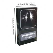 caliente Deck de Cartas de Tarot de Oráculo de Trabajo de Sombra, Adivinación de Destino, Profecía, Juego de Fiesta Familiar, 33 Cartas - Multicolor - Ver 2