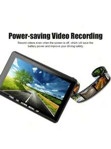 ZKCAMSPY Car Dash Cam 1080P Front Cabin And Rear Car DVR Camera 4" Video Recorder Night Vison G-Sensor Loop Recording 24h Parking Monitor - Black - View 9