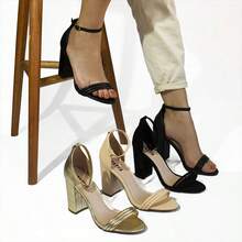 Gleyde Tube High Sandal - 米色 - 查看 4