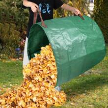 VA-Cerulean Garden Waste Bags 272L, 2 Pieces / 3 Pieces, Garden Bags For Green Waste With Handles, Leaf Bags Polypropylene Fabric 150g/M², Green Waste Bags Foldable, Stable, Waterproof, UV-Resistant - 3 Pieces - View 2
