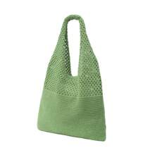 Beach Tote Bag Crochet Bags For Women - Summer Knit Bags - Light Brown - View 8