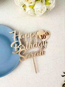 Phụ kiện trang trí bánh sinh nhật cá nhân hóa, khắc tên và tuổi, mạ vàng gương, trang trí tiệc sinh nhật, 1 chiếc, chống thấm nước, trang trí tinh tế, phong cách, thời trang, cổ điển, tùy chỉnh, cá nhân hóa, độc đáo. Quà tặng lý tưởng cho anh ấy, cô ấy, bạn trai, bạn gái, bố, mẹ, gia đình, bạn bè, thú cưng. Thích hợp cho các dịp kỷ niệm, Ngày Valentine, Ngày của Mẹ, sinh nhật, Ngày thiếu nhi, Ngày của Cha, lễ tốt nghiệp, đám cưới, tân gia. Trang trí phòng ăn, phòng khách, phòng ngủ, phòng trà, nhà cửa, Giáng sinh, bộ đồ ăn cưới tùy chỉnh, phong cách mùa thu sang trọng, đa chức năng, trang trí, có thể tái sử dụng, tinh tế, phong cách, phòng trà, nhà cửa, sân vườn, văn phòng, không gian ấm áp, trang trí mùa thu, tình yêu vĩnh cửu. - Nhiều màu - Xem 11