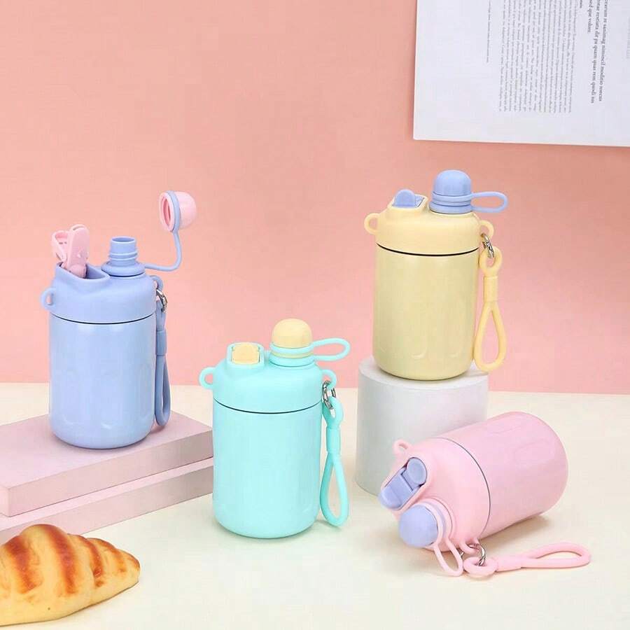 Large Capacity Cute Striped Insulated Tumbler SHEIN USA