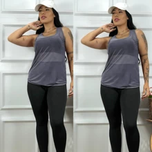 Women Outdoor Tees & Tanks - Grey - View 2