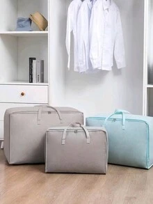 Túi đựng quần áo bằng vải không dệt chống thấm nước và chống ẩm cho gia đình, du lịch và chuyển trường Đồ dùng học tập trở lại trường Đồ dùng ký túc xá thiết yếu Túi chần bông Trang trí Trang trí mùa thu Trang trí lễ hội Trang trí phòng Trang trí nhà Trang trí mùa thu Trang trí phòng ngủ - Xám - Xem 9