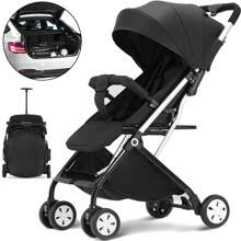 High Landscape Folding Reclining Baby Cane Stroller