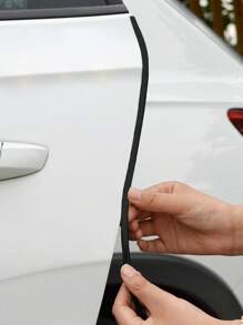 汽车保险杠密封条、车门边缘密封条、隐形保险杠密封条、车身防刮隔音装饰条、保护贴纸，适用于车身和车门，长度可定制，汽车配件，汽车装饰