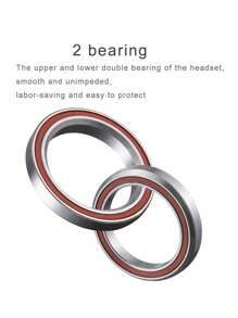 BOALNY 铝合金耳机，山地自行车耳机 44*55 44*56 轴承，自行车维修配件 - 彩色 - 查看 6