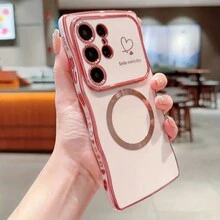 1 个 TPU 玫瑰金双心波浪手机壳带支架适用于 Apple iPhone 11/12/13/14/15/16 Pro/Pro Max、S22、S23、S24、Ultra、A14、A15、A24、A25、A34、A35、A54、A55 - 綠色 - 查看 4