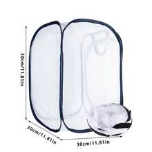 Suministros de jaula de insectos plegable de red antimosquitos para verano - Blanco - Ver 13