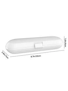 Estuche de viaje para cepillo de dientes eléctrico para Phillips Sonicare, OralB IO, Pro y serie D y la mayoría de otros cepillos de dientes eléctricos, estuche protector de viaje portátil para accesorios del cepillo de dientes